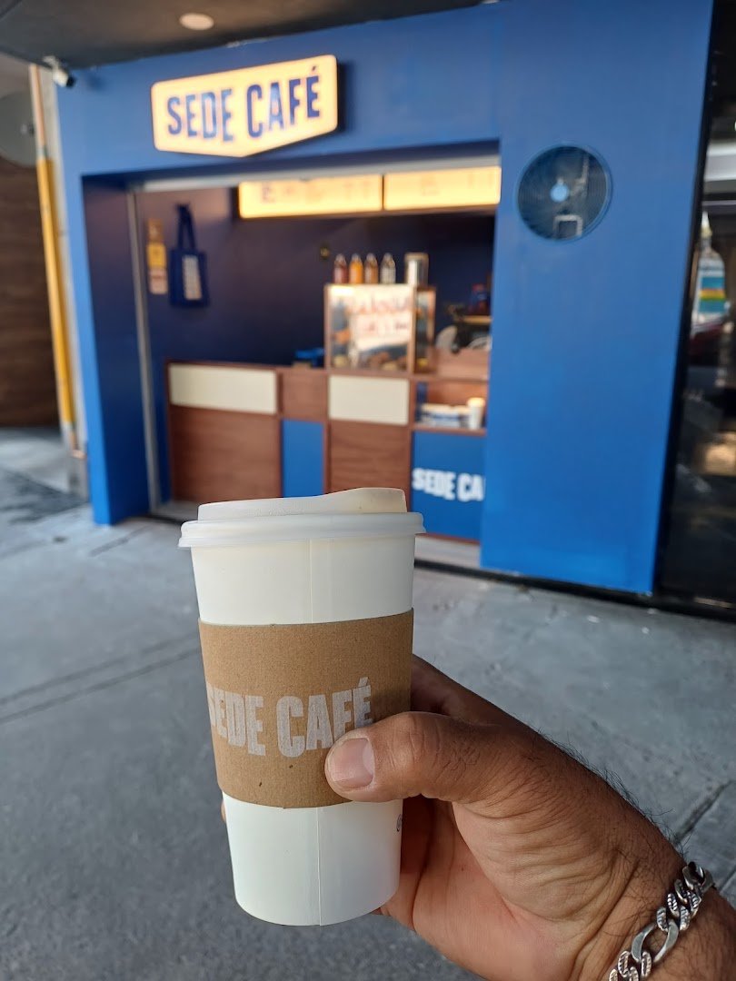 Coffee at Sede CAFÉ, specialty coffee shop in Mexico City