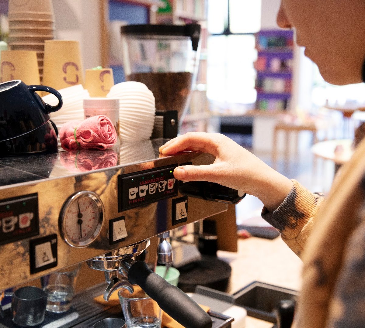 She said specialty coffee shop in Berlin - photo 8