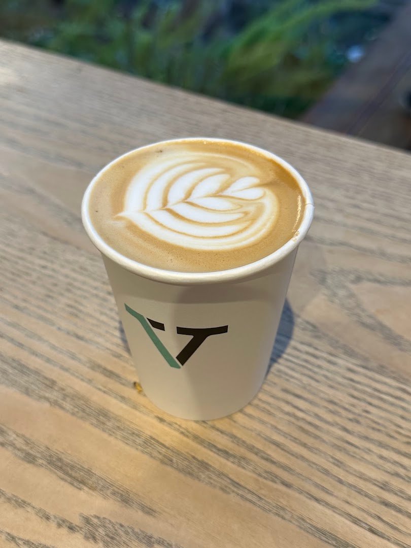 Coffee at Verve Coffee Roasters, specialty coffee shop in San Jose