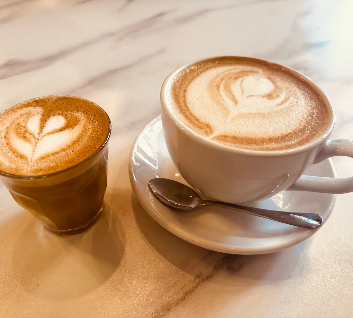 Coffee at Vendetta Coffee Bar, specialty coffee shop in Milwaukee