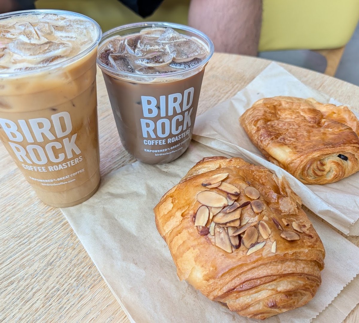 Coffee at Bird Rock Coffee Roasters - Park & Market, specialty coffee shop in San Diego