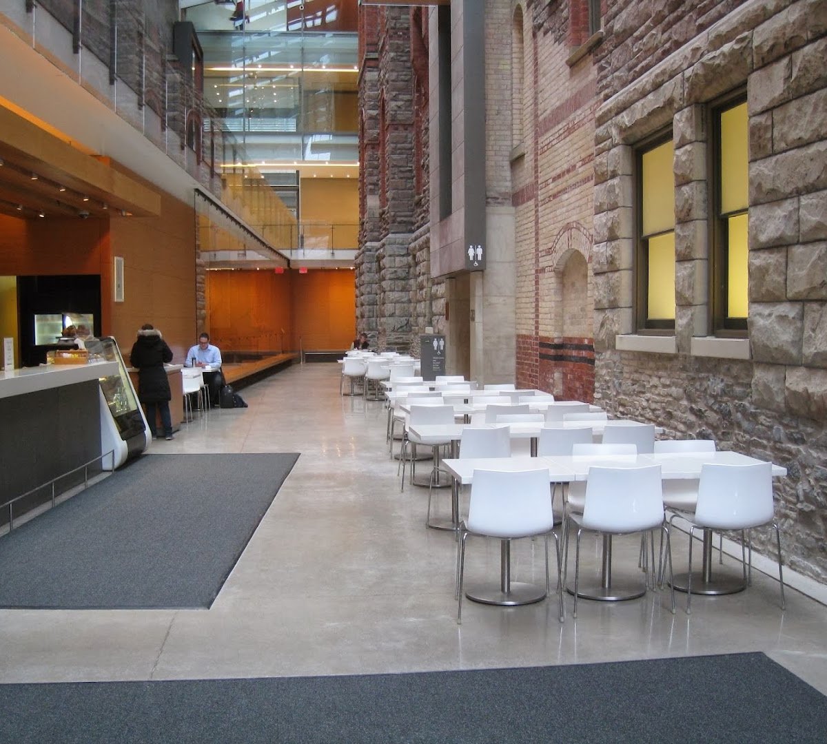 Interior of B Espresso Bar, specialty coffee shop in Toronto