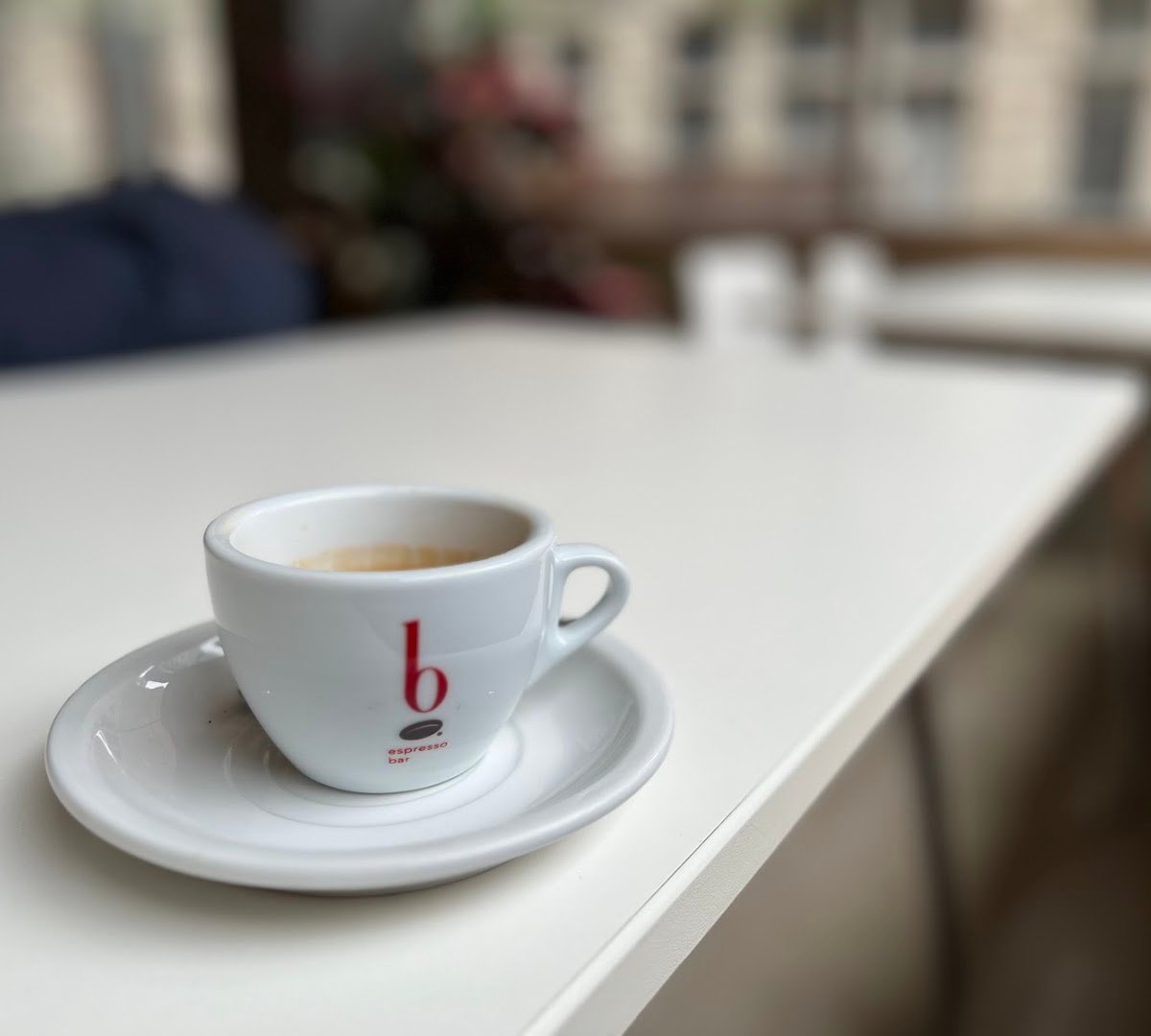 Coffee at B Espresso Bar, specialty coffee shop in Toronto