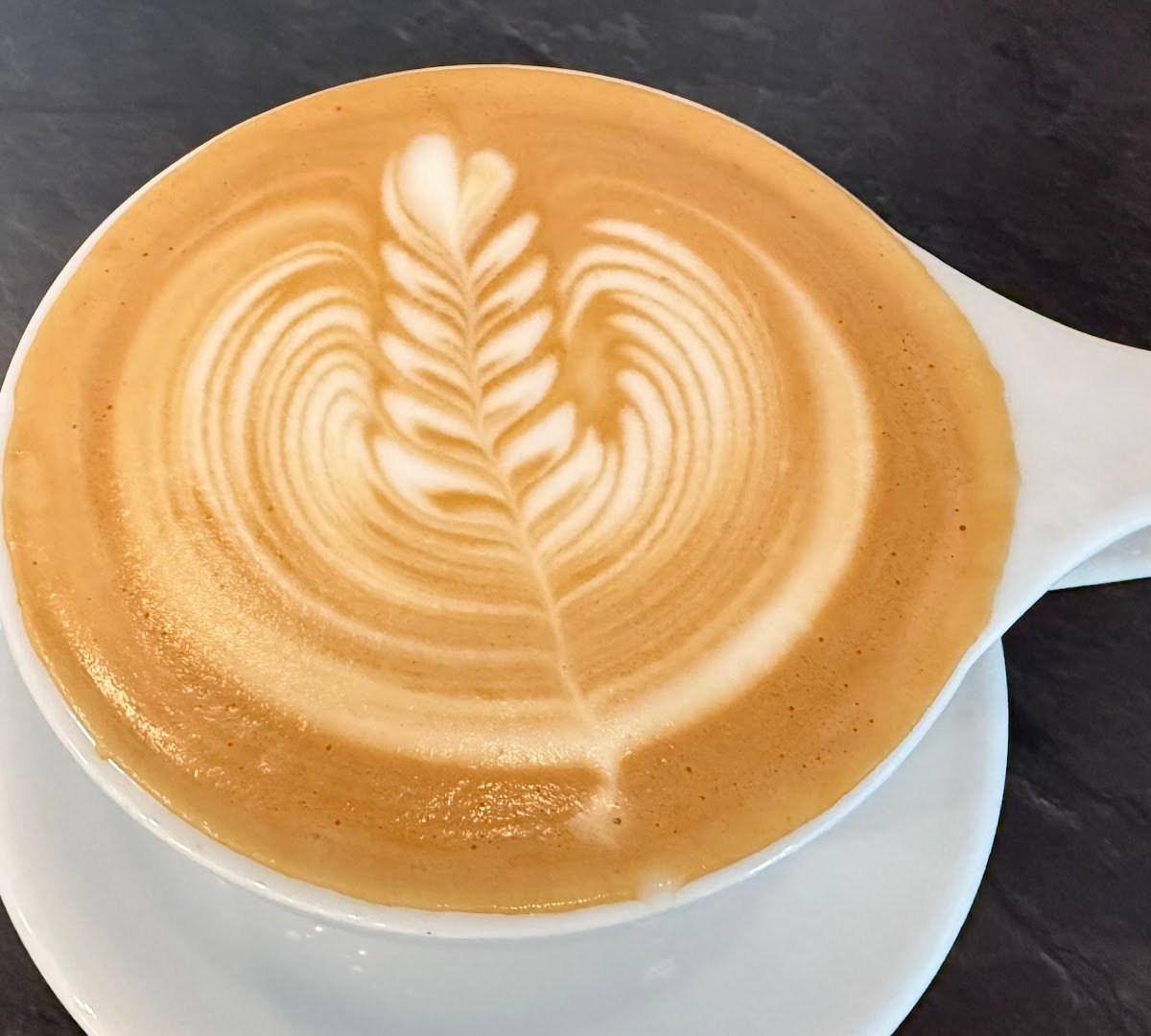 Coffee at Voltaire Coffee Roasters, specialty coffee shop in San Jose