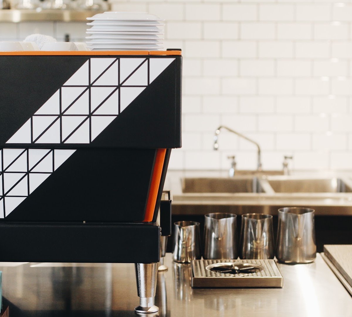 Interior of Stone Creek Coffee - Harwood Ave, specialty coffee shop in Milwaukee