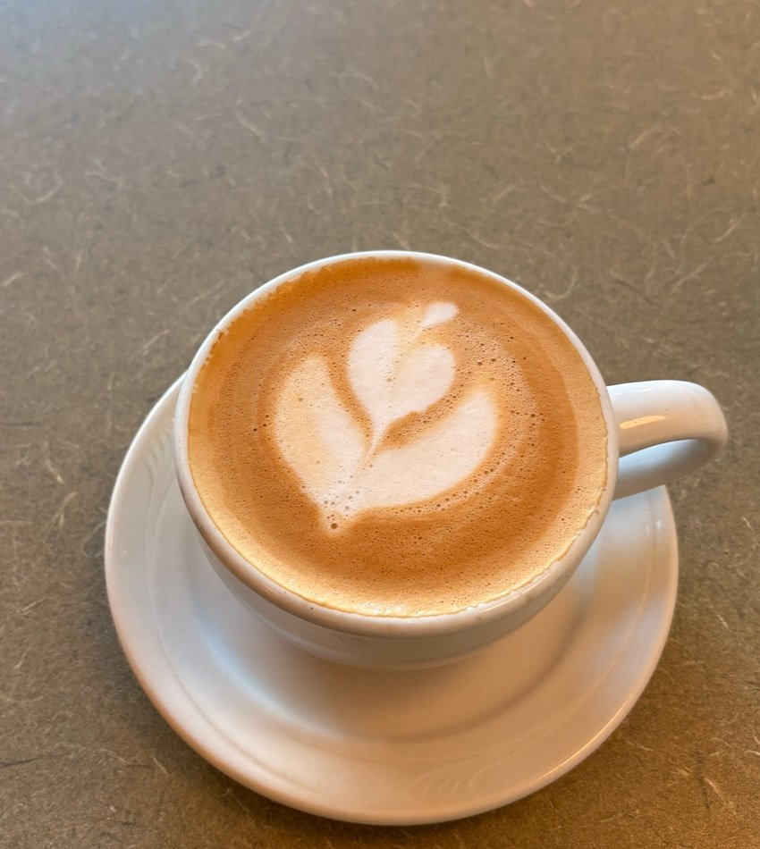 Coffee at Old Cuss Cafe, specialty coffee shop in Salt Lake City