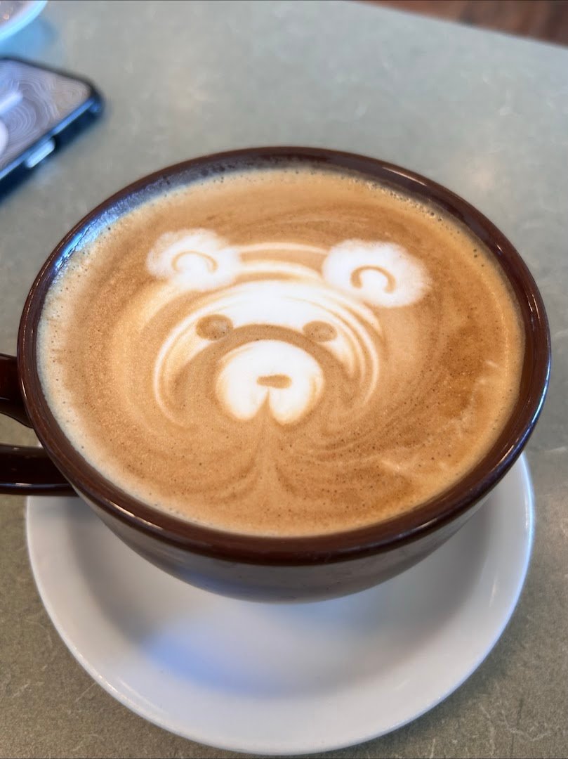 Coffee at Old Cuss Cafe, specialty coffee shop in Salt Lake City