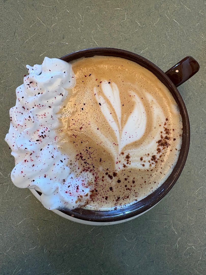 Coffee at Old Cuss Cafe, specialty coffee shop in Salt Lake City
