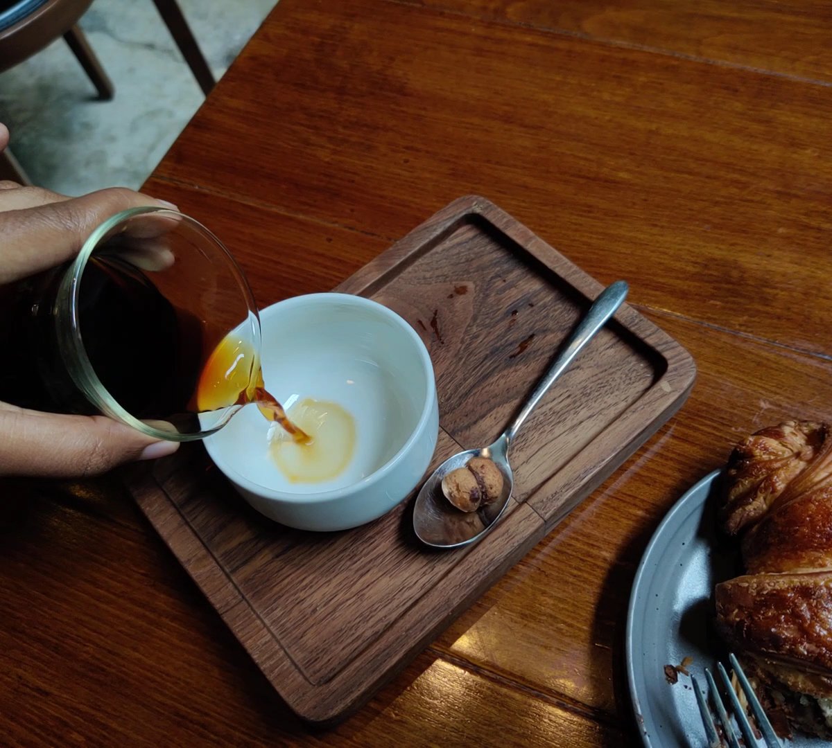 Coffee at Zen Cafe, specialty coffee shop in Mumbai