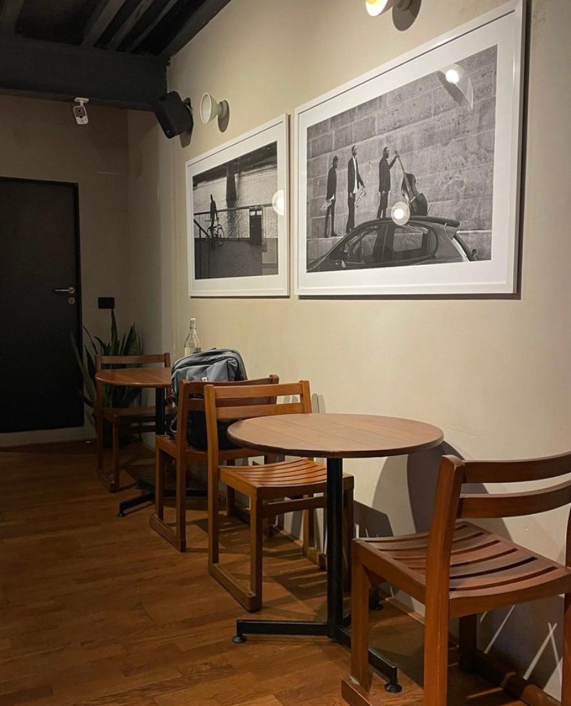 Interior of Zen Cafe, specialty coffee shop in Mumbai