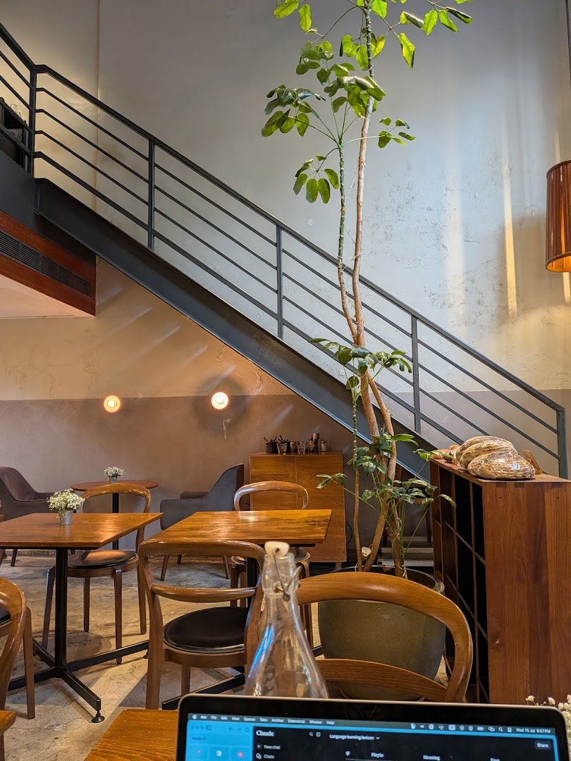 Interior of Zen Cafe, specialty coffee shop in Mumbai