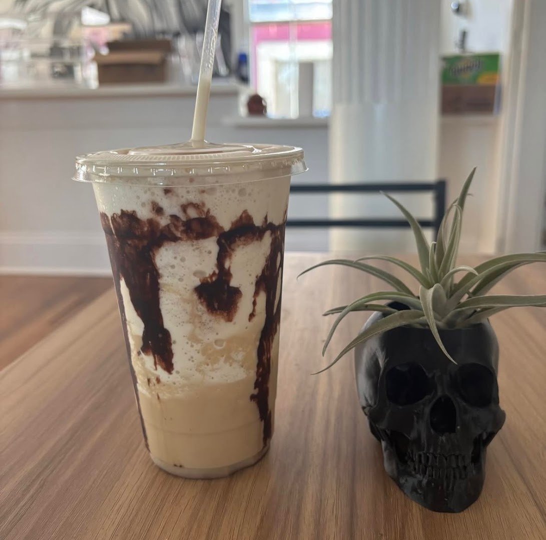 Coffee at Ghost Ship Coffee Roasters, specialty coffee shop in New Orleans
