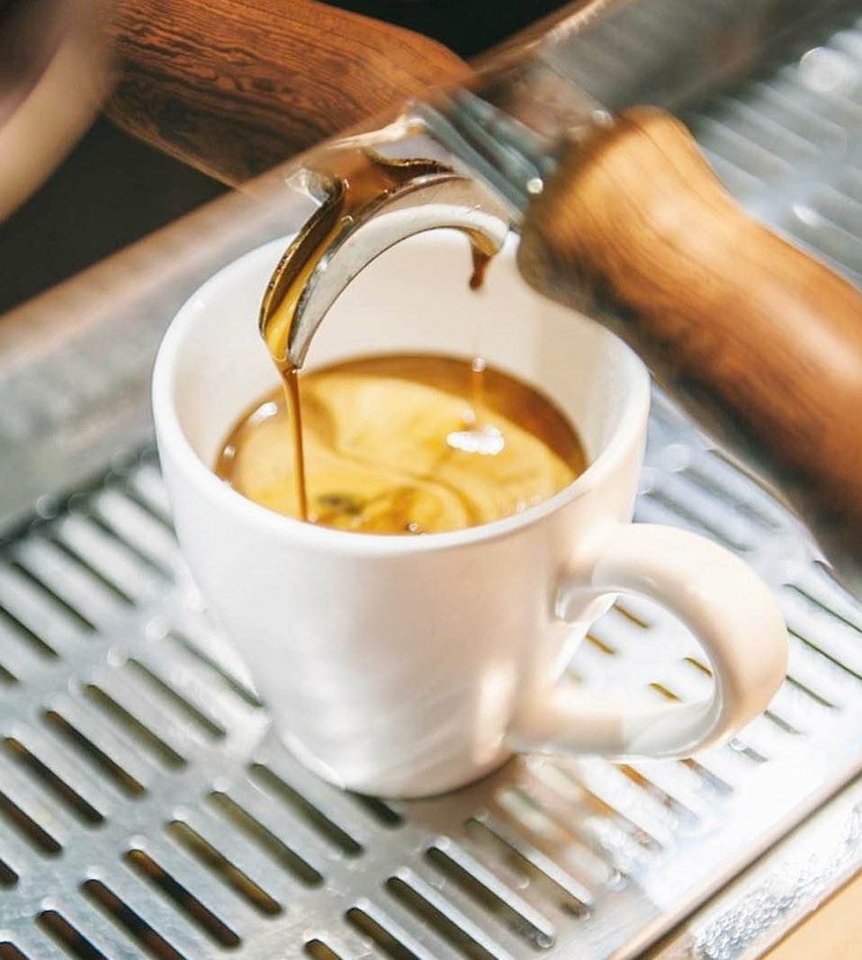Coffee at CUMBÉ Coffee Roasters, specialty coffee shop in Mexico City