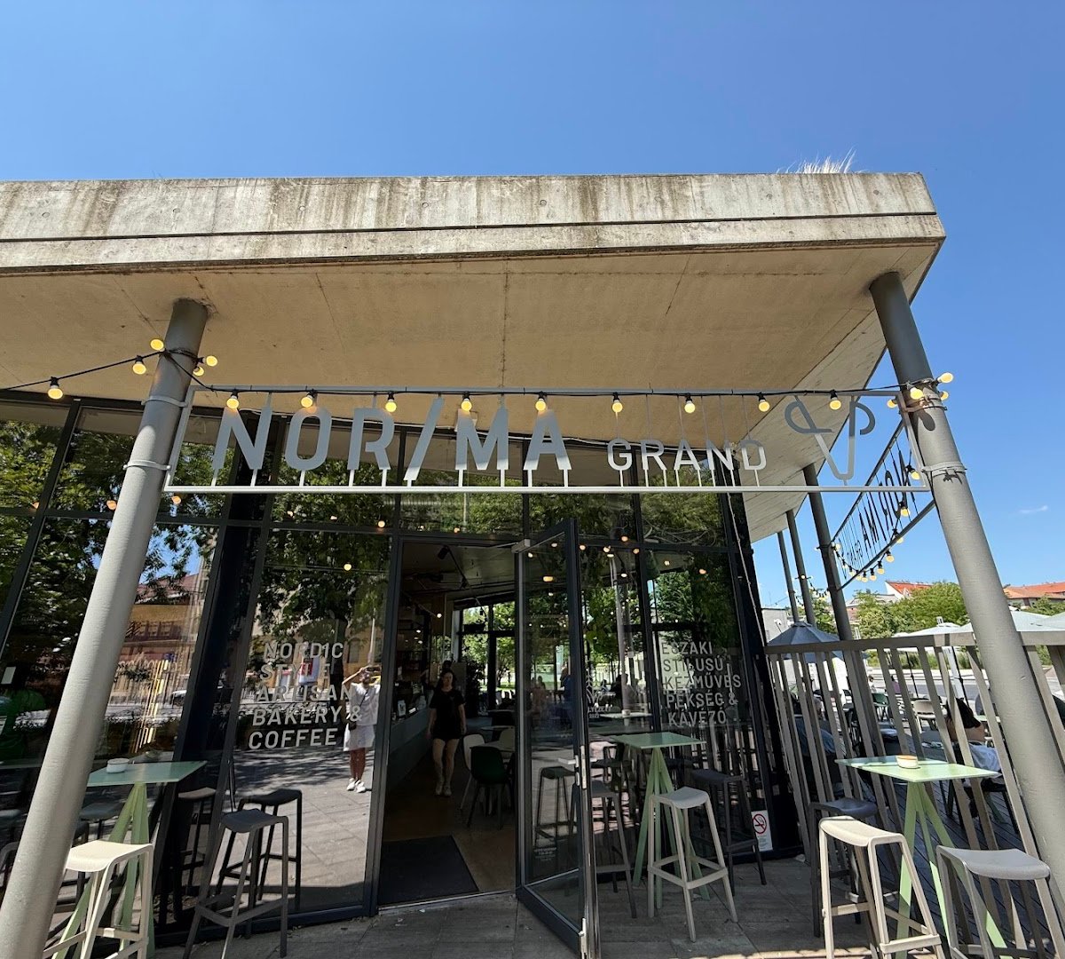 Nor/ma Grand specialty coffee shop in Budapest - photo 8