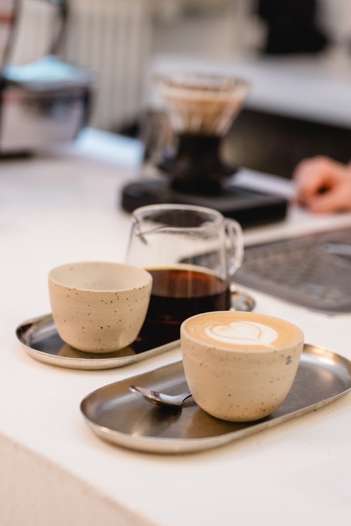Coffee at slurp., specialty coffee shop in Zurich