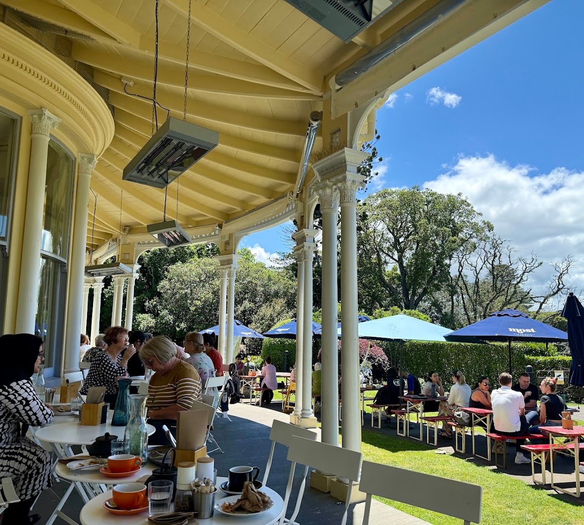 Interior of Hill House Cafe, specialty coffee shop in Auckland