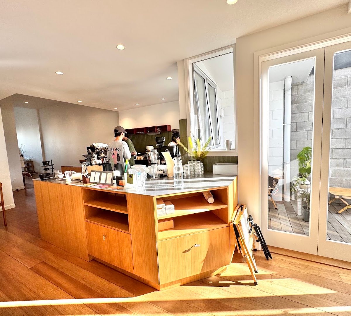 Interior of Parable House, specialty coffee shop in Auckland