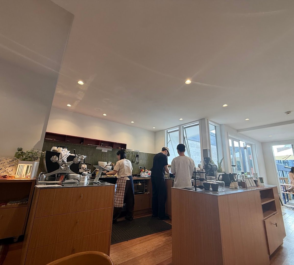 Interior of Parable House, specialty coffee shop in Auckland
