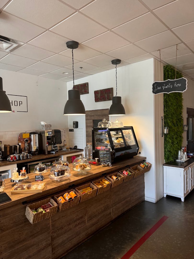Interior of Holy Grain Coffee Shop, specialty coffee shop in Orlando