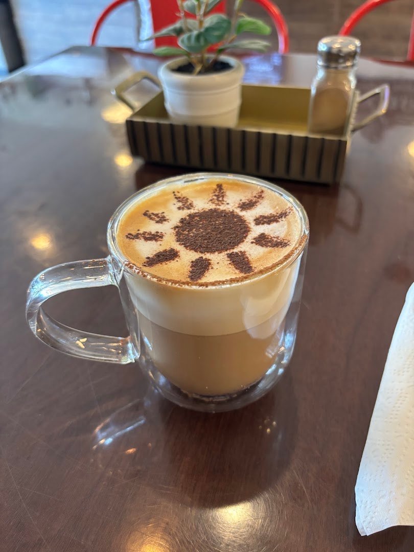 Coffee at Holy Grain Coffee Shop, specialty coffee shop in Orlando