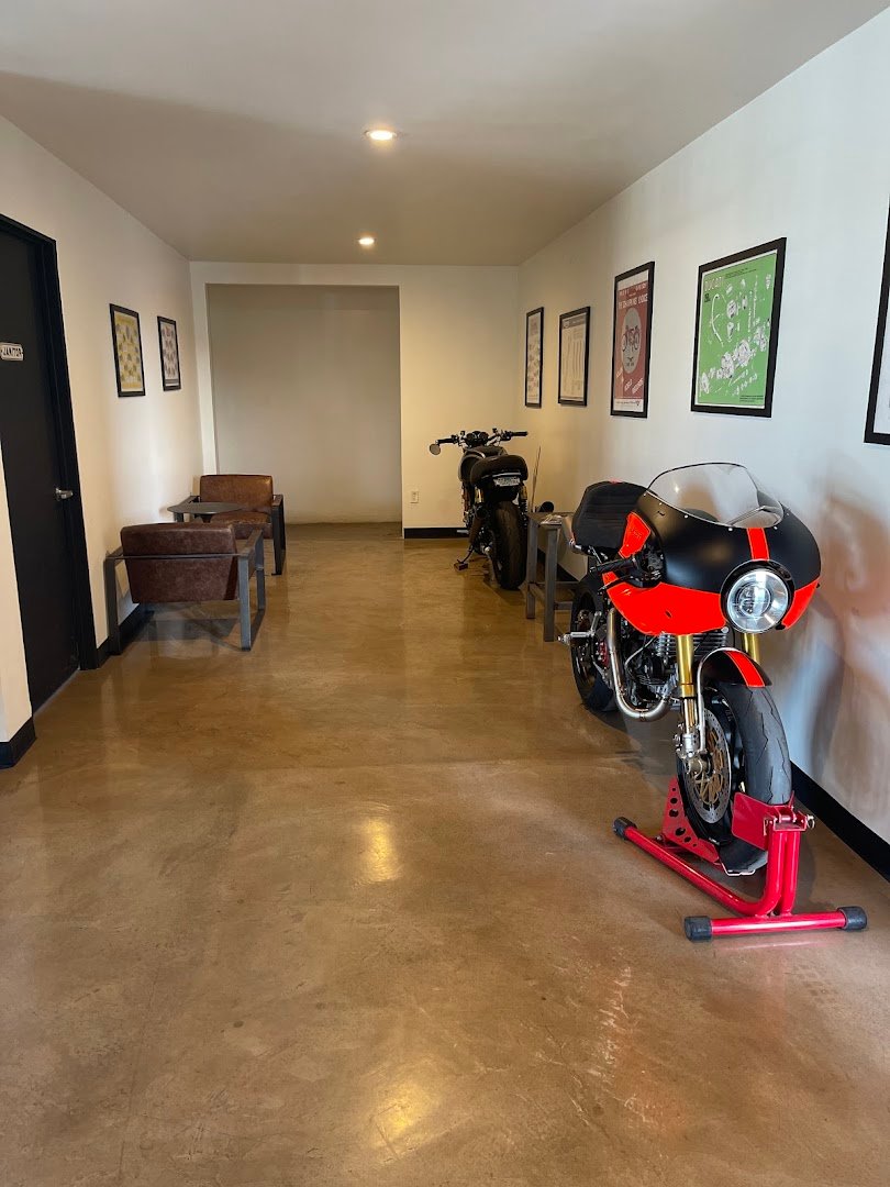 Interior of Midnight Animal Coffee, specialty coffee shop in San Diego