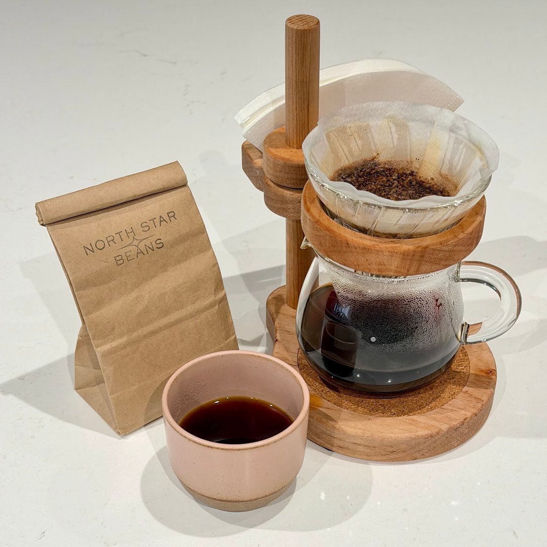 Coffee at NorthStar Beans, specialty coffee shop in Tokyo