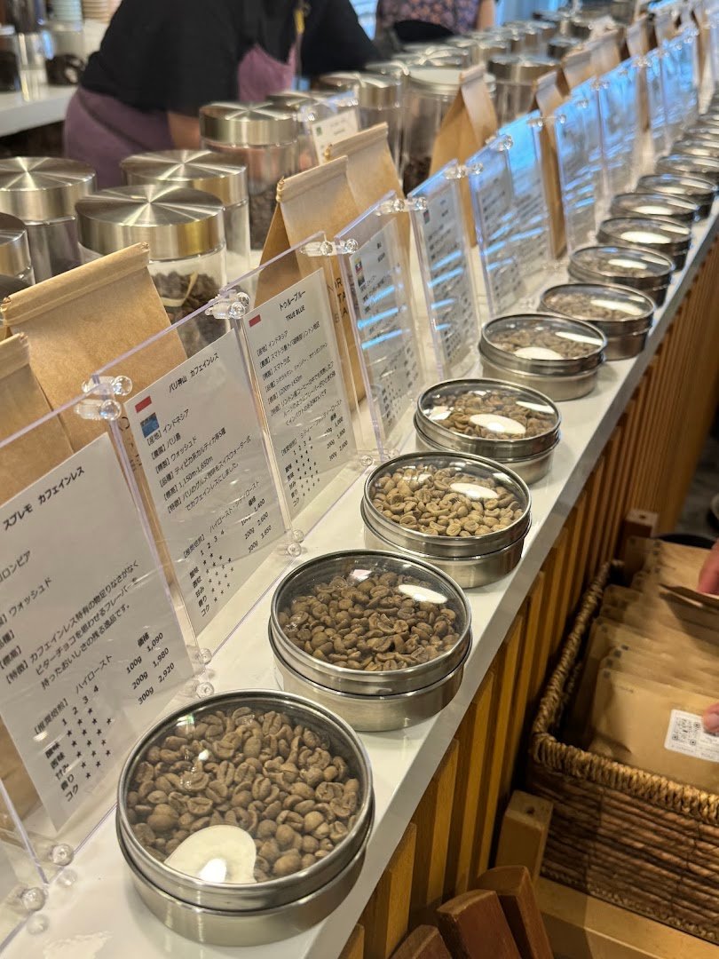 Interior of NorthStar Beans, specialty coffee shop in Tokyo