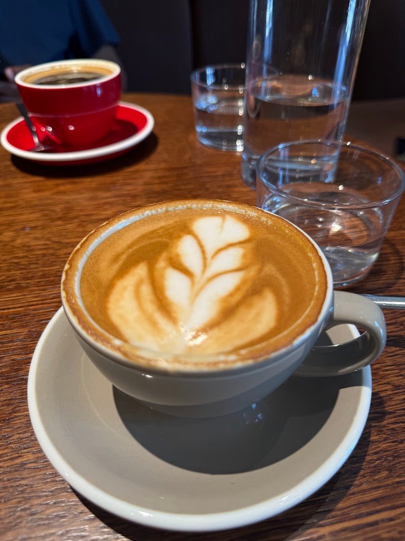 Coffee at SLOJ bistro & bakery WATERFRONT, specialty coffee shop in Belgrade