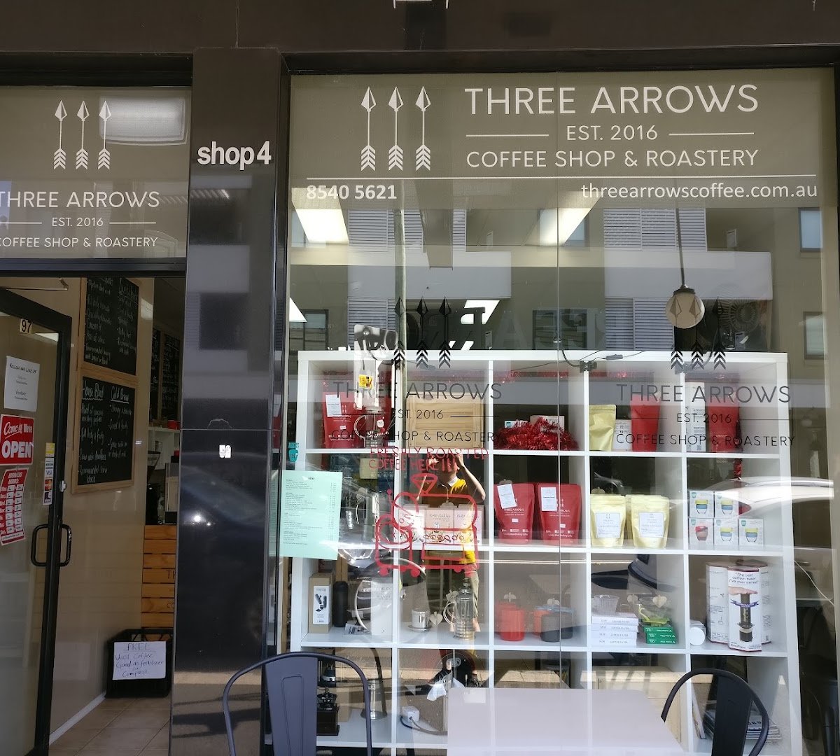 Three Arrows Coffee specialty coffee shop in Sydney - photo 5