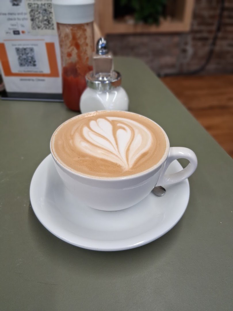 Coffee at Sihana Cafe, specialty coffee shop in Newark