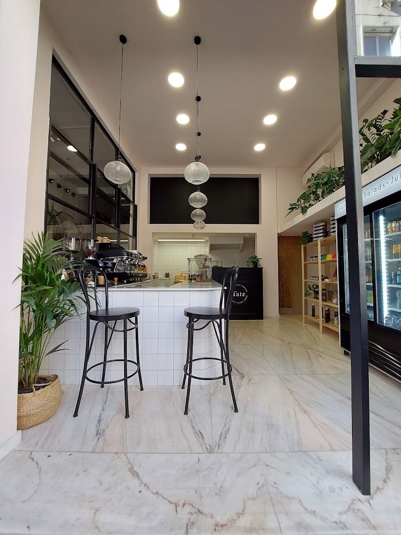 Interior of Tate Speciality Coffee, specialty coffee shop in Athens