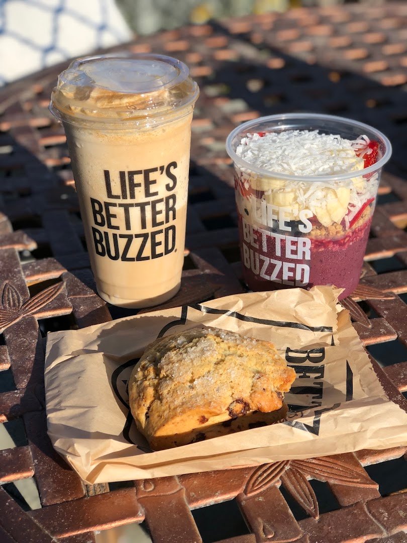 Coffee at Better Buzz Coffee Mira Mesa, specialty coffee shop in San Diego