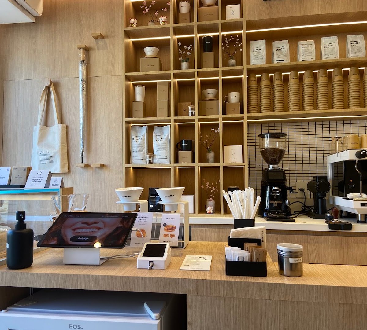 Interior of The Coffee, specialty coffee shop in São Paulo
