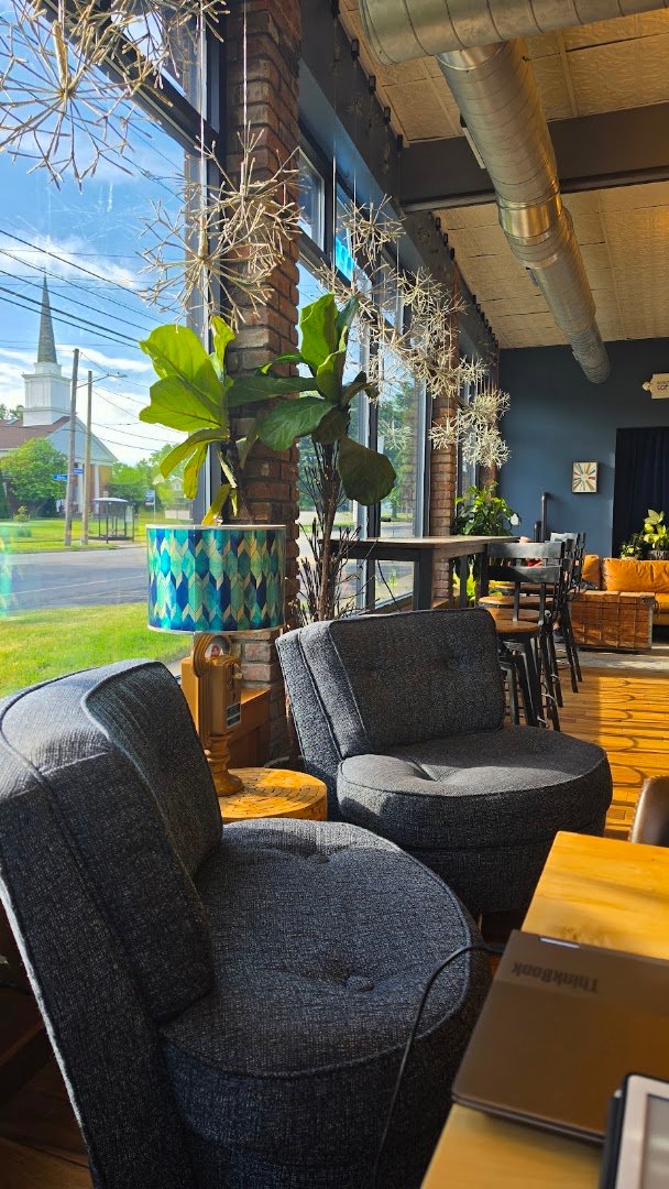 Interior of Metropolitan Coffee, specialty coffee shop in Cleveland