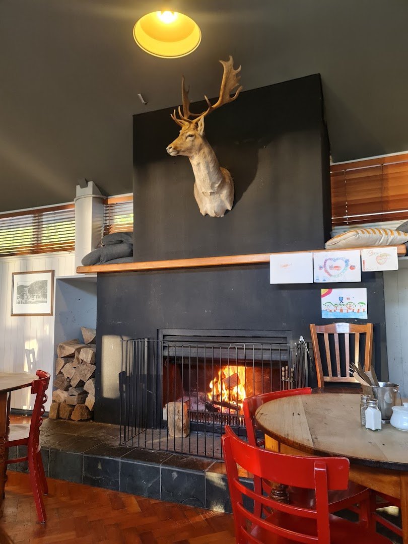 Interior of Days Bay Pavilion, specialty coffee shop in Wellington