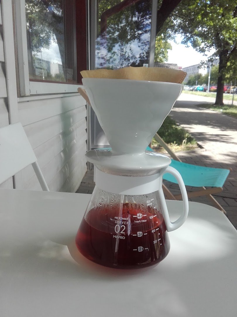 Coffee at Kawowiec, specialty coffee shop in Warsaw