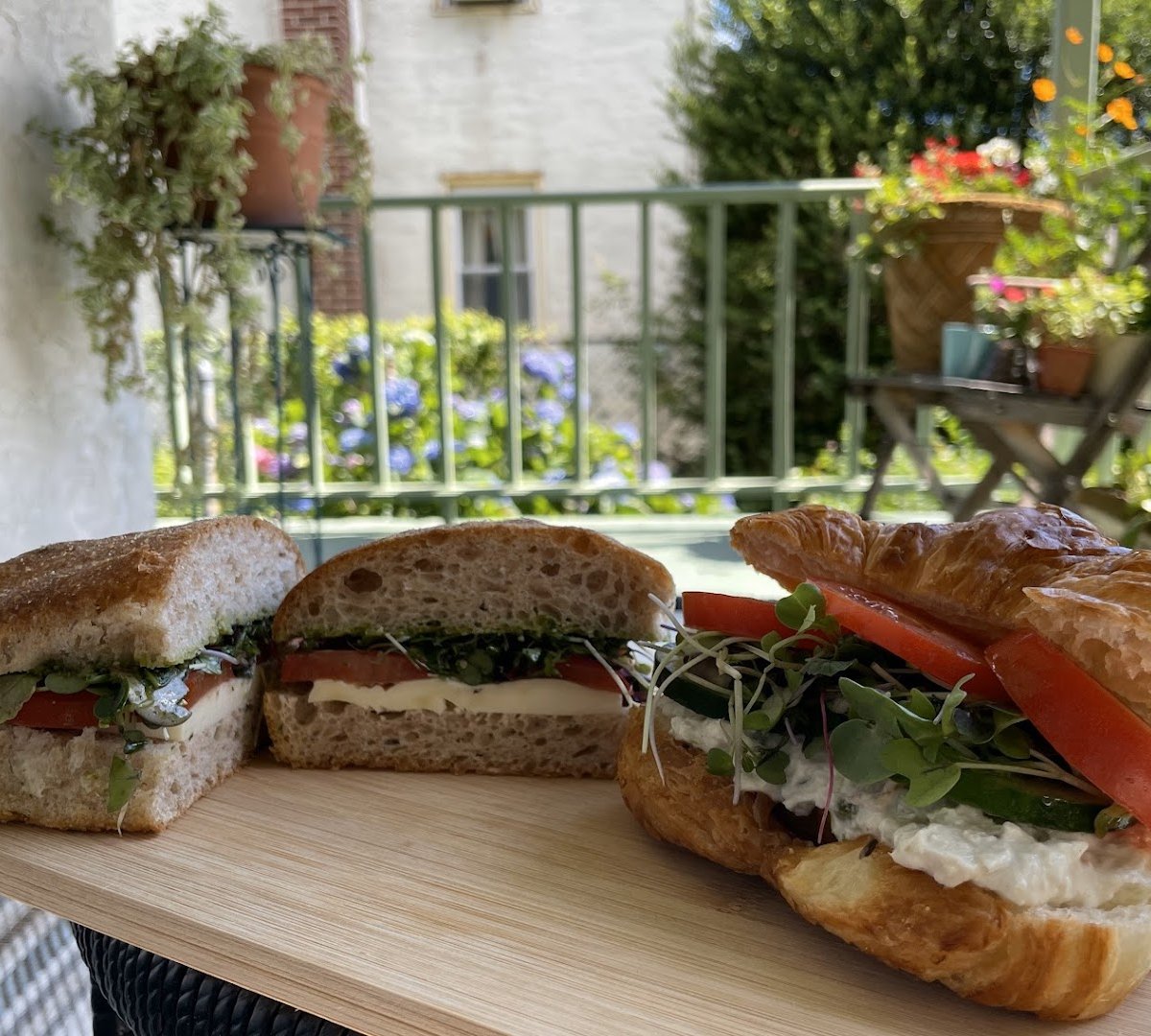 Food at Mt Airy Coffee Company, specialty coffee shop in Philadelphia