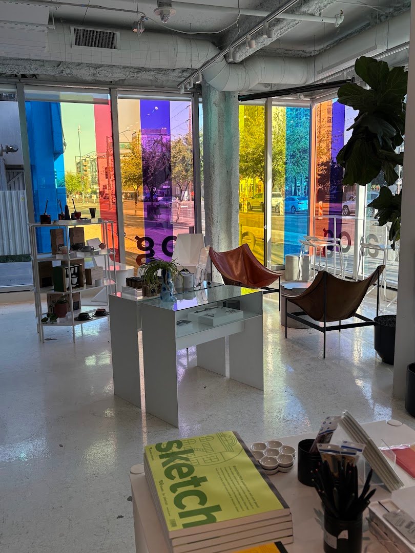 Interior of dialog, specialty coffee shop in Phoenix