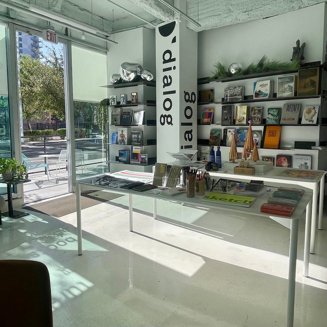 Interior of dialog, specialty coffee shop in Phoenix