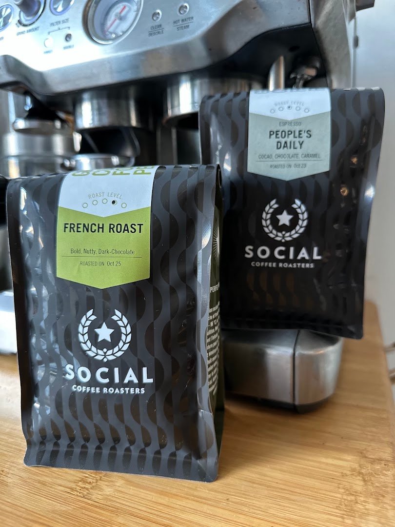 Coffee at Social Coffee & Tea Company, specialty coffee shop in Toronto