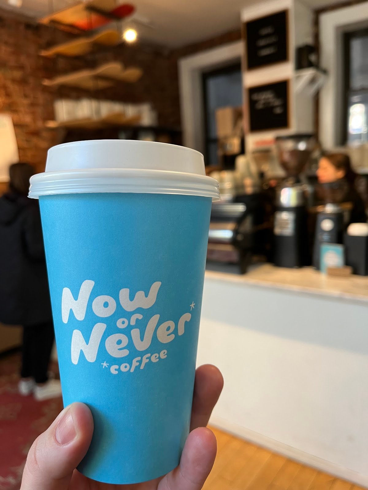 Now or Never Coffee specialty coffee shop in New York - photo 6