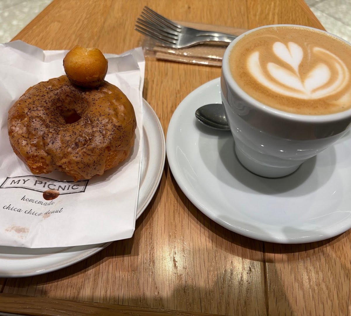 Coffee at Allpress Espresso Toranomon Cafe, specialty coffee shop in Tokyo