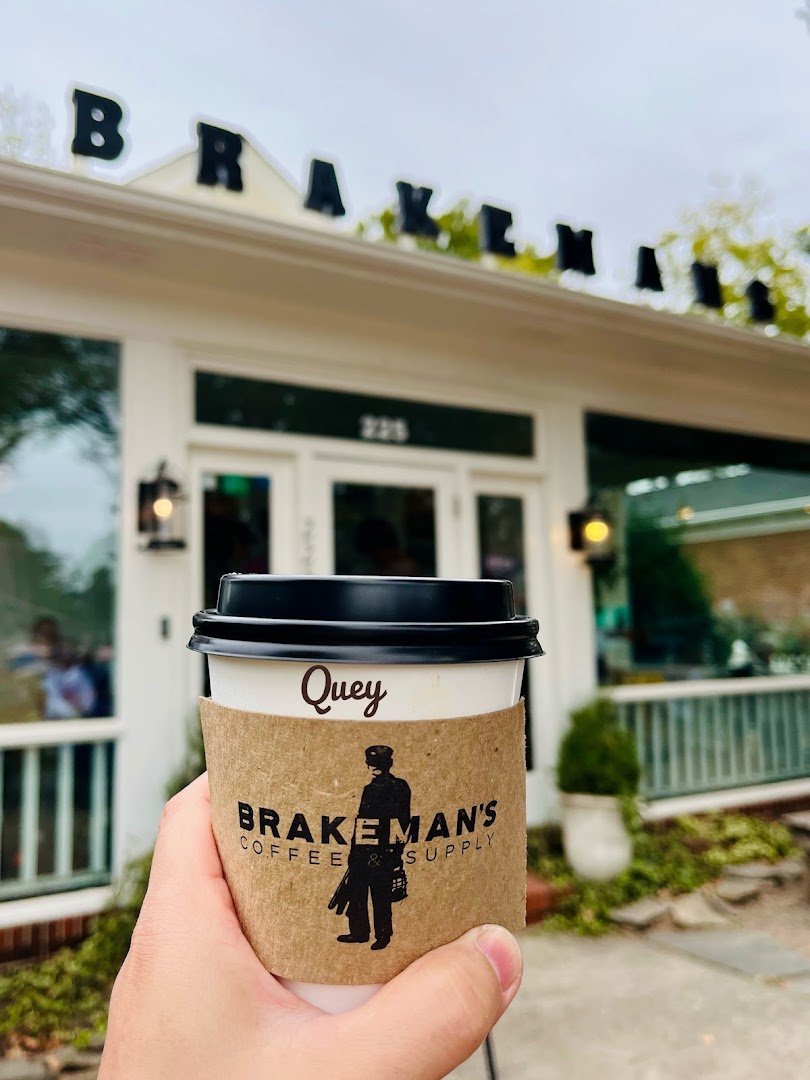 Coffee at Brakeman's Coffee & Supply, specialty coffee shop in Charlotte