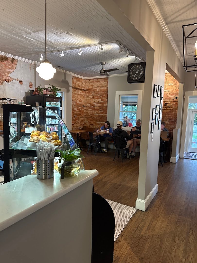 Interior of Brakeman's Coffee & Supply, specialty coffee shop in Charlotte