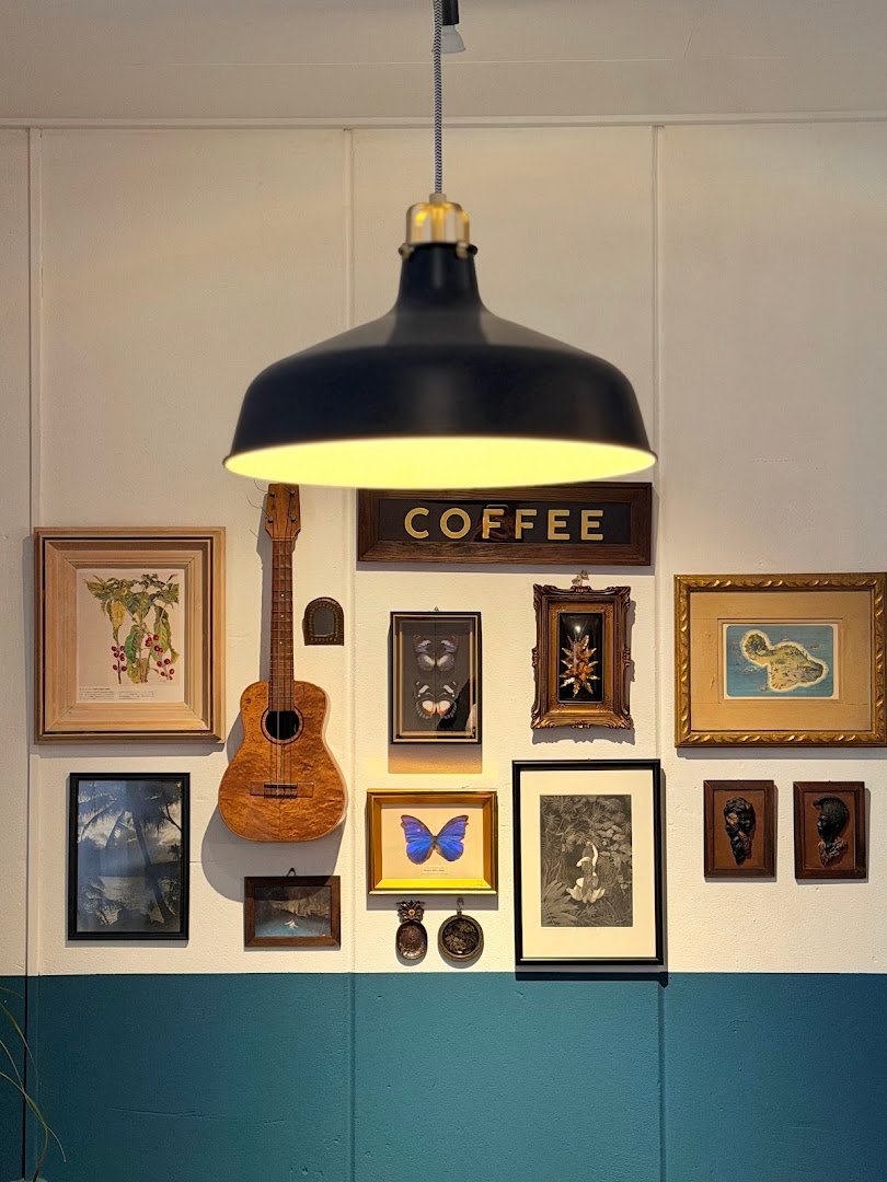 Interior of HAIKU COFFEE ROASTERS, specialty coffee shop in Osaka