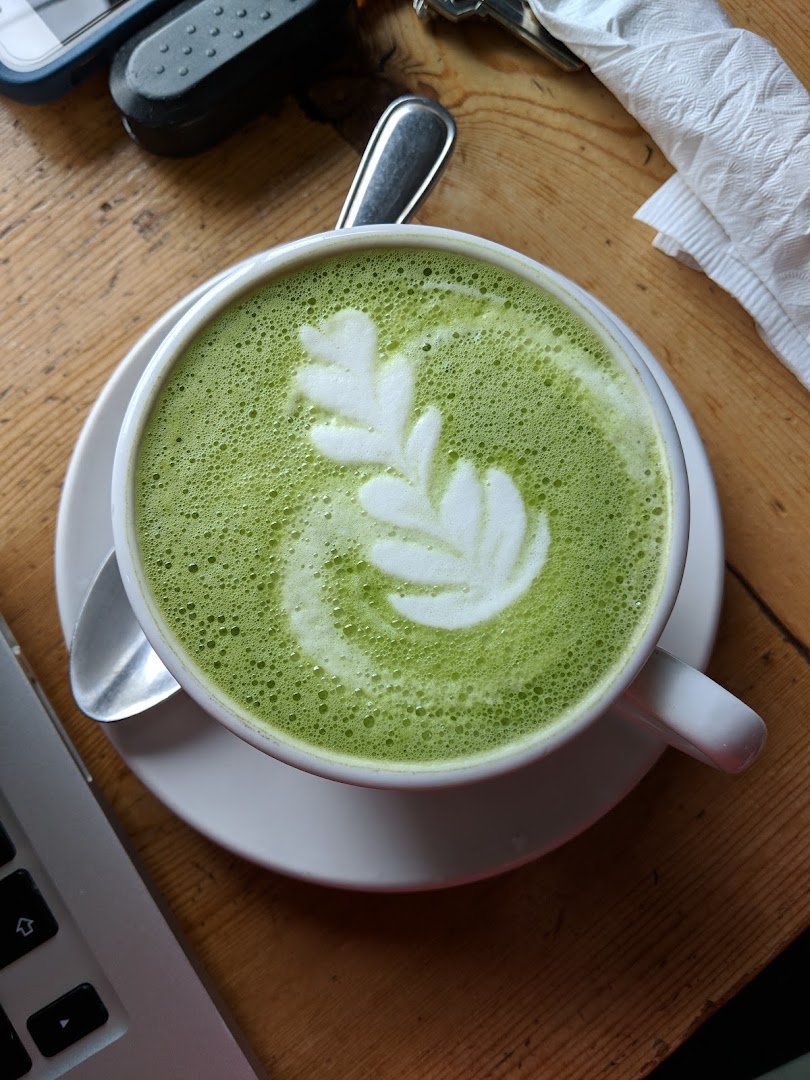 Coffee at Ezra's Pound, specialty coffee shop in Toronto
