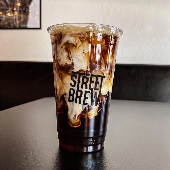Coffee at Street Brew Coffee, specialty coffee shop in Scottsdale