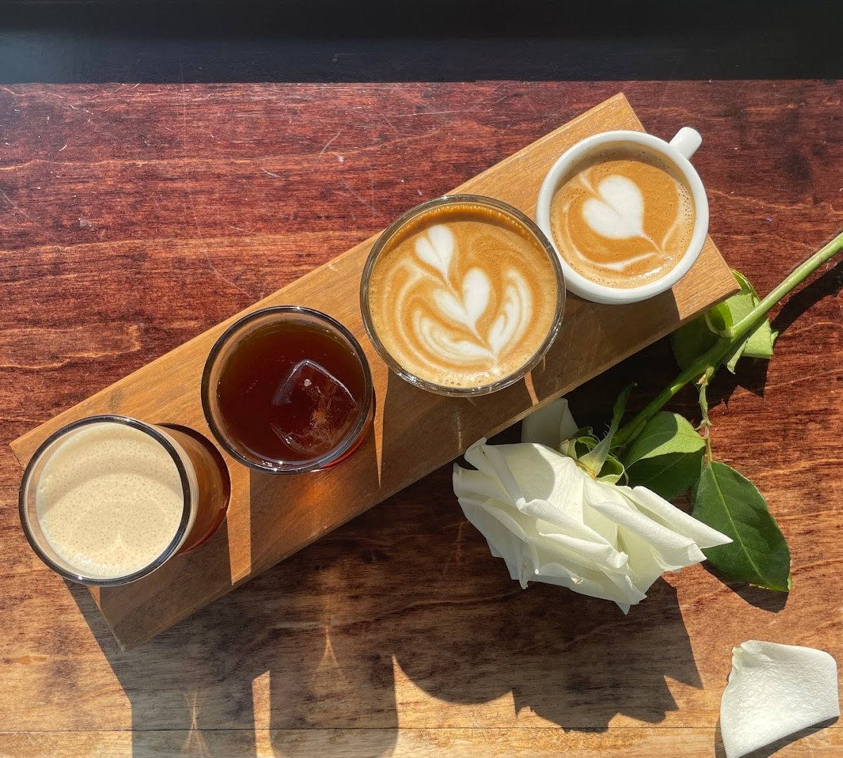 Coffee at 42 & Lawrence, specialty coffee shop in Raleigh-Durham