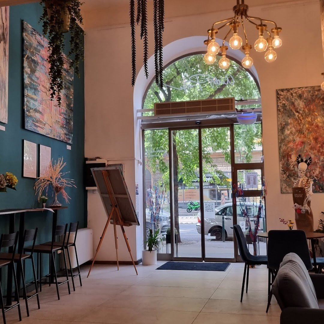 Hyggelig Café & Gallery / A.P. Art Gallery specialty coffee shop in Budapest - photo 9