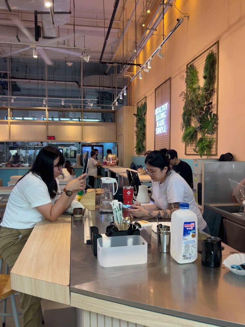 Interior of Tiong Hoe Specialty Coffee at Super Simple, specialty coffee shop in Singapore